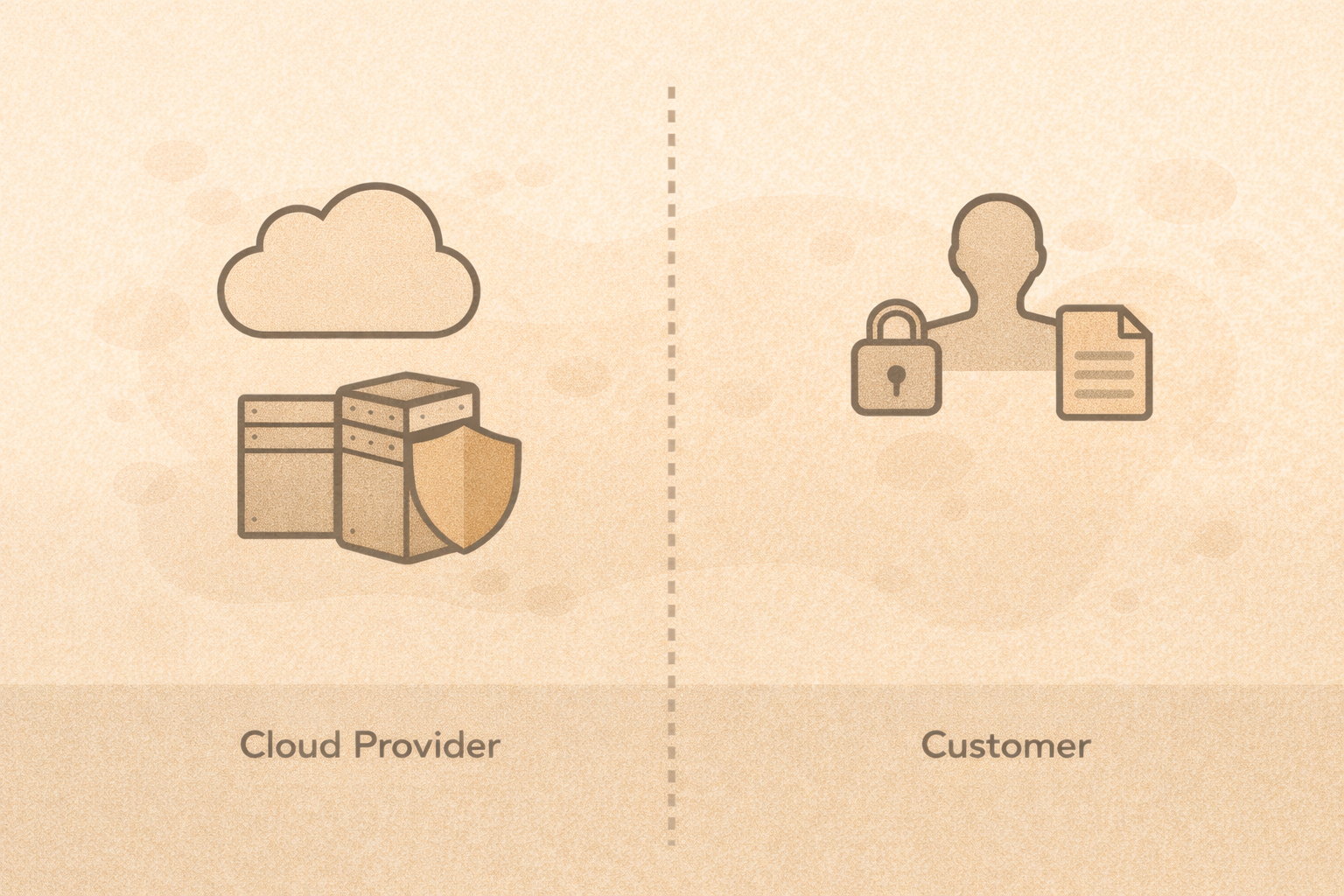 Cloud security and shared responsibility model