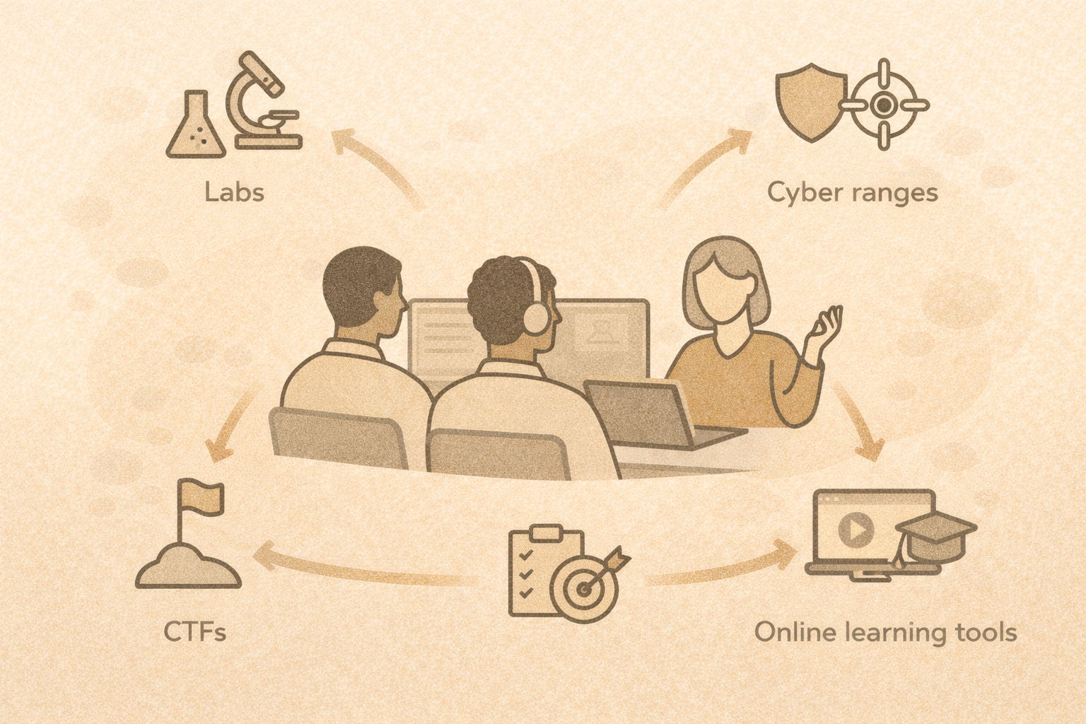 Cybersecurity teaching platforms and learning resources