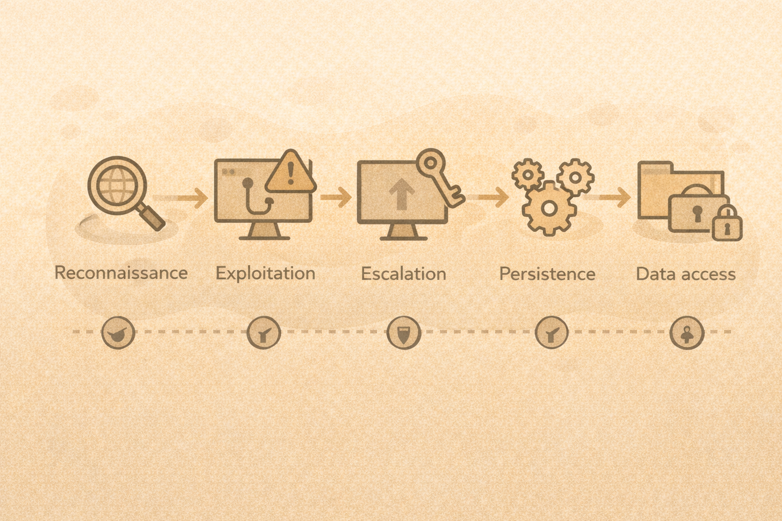 High-level reconnaissance and attack chain