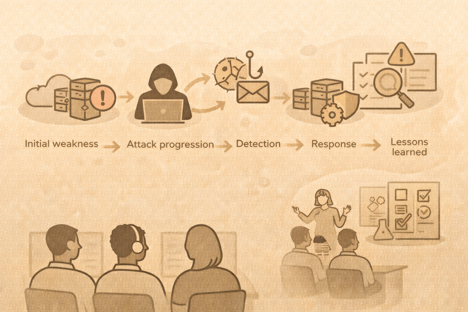 Capstone integration of cybersecurity concepts